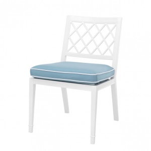 Scaun pentru interior si exterior Paladium, alb 112847 HZ