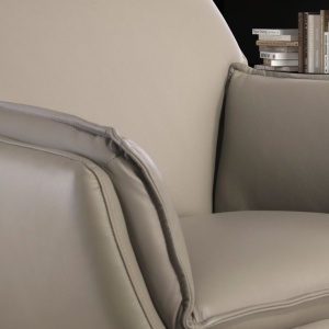 Scaun pivotant design modern Swivel Armchair - Img 8