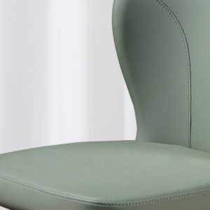 Scaun pivotant piele sintetica verde deschis Chair - Img 7