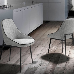 Scaun tapitat design italian Oretha AC 4082-A193 - Img 6