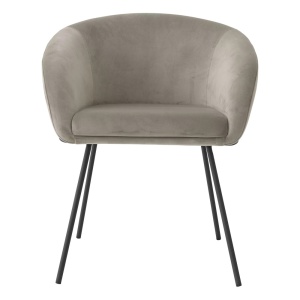 Scaun tapitat design LUX Campus, savona greige 116370 HZ - Img 2