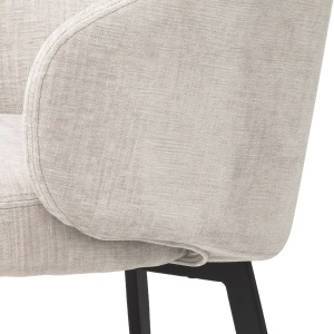 Set de 2 scaune cu brate design LUX Lloyd, Sisley bej - Img 2