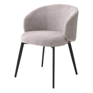Set de 2 scaune cu brate design LUX Lloyd, sisley gri 115993 HZ - Img 2
