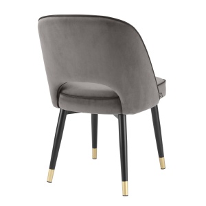 Set de 2 scaune design elegant Cliff, gri 114313 HZ - Img 4