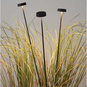 Set de 3 corpuri iluminat exterior decorativ cu tarus KASP H-60cm