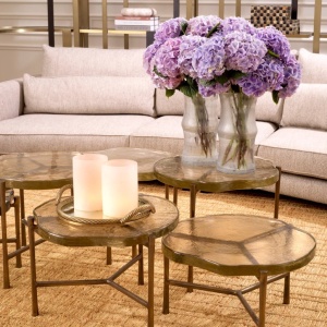 Set de 3 masute design LUX Claremont - Img 2