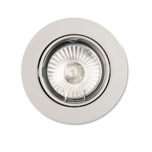 Set de 3 spoturi orientabile, incastrabile diam.8,2cm, SWING FI1 alb 083179