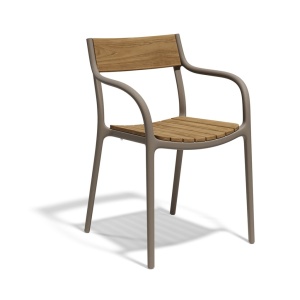 Set de 4 scaune exterior MADISON WOOD