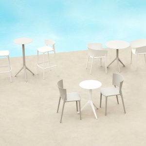 Set de 4 Scaune moderne de exterior / interior design premium AFRICA 65036 Vondom - Img 5