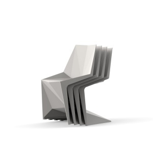 Set de 4 Scaune ultra-moderne de exterior / interior design premium VOXEL CHAIR 51033 Vondom - Img 3