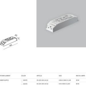 Sina pentru Sistem Modular Magnetic Flarity 1M, alama 243135 universul-luminii.ro