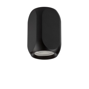 Spot aplicat cu bec GU10 Cubi negru