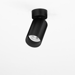 Spot aplicat design tehnic ZELOS negru 630655 universul-luminii.ro