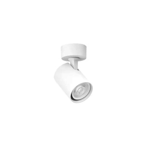 Spot aplicat directionabil de tavan/plafon EXO 1 R alb