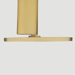 Spot aplicat LED 12W, directionabil, auriu - Img 3