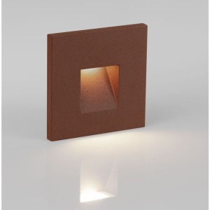 Spot aplicat perete exterior LED 2700K IP65 Pik corten - Img 4