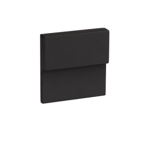 Spot aplicat perete exterior LED 3000K IP65 DAN negru - Img 2
