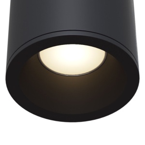 Spot aplicat, plafoniera pentru baie design modern IP65 Zoom negru 8,5cm 45325 universul-luminii.ro