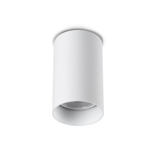 Spot aplicat tavan LOOK PL1 ROUND D60 H100 BIANCO