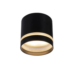 Spot aplicat tavan SPLIT negru