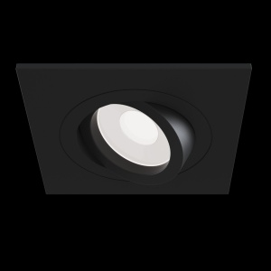 Spot directionabil, incastrabil pentru tavan fals, Atom negru MY-DL024-2-01B 75665 universul-luminii.ro