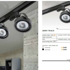 Spot directionabil pe sina JERRY TRACK alb ZZ AZ2459 81275 universul-luminii.ro
