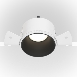 Spot incastrabil design tehnic Share alb, negru 7,5cm 67285 universul-luminii.ro