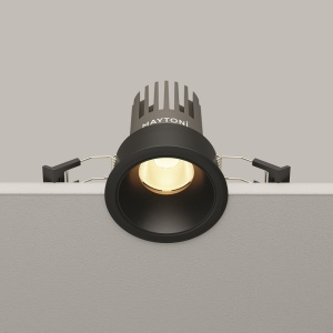 Spot incastrabil LED Dip negru 3000K 10W - Img 10