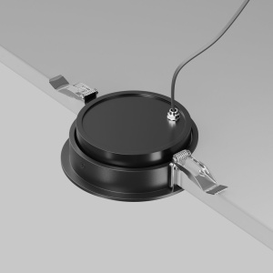 Spot incastrabil LED directionabil IP44 Lens negru 3000K 12W - Img 7