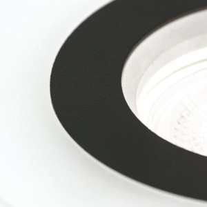 Spot incastrabil tavan GLOW D-11cm negru 235675 universul-luminii.ro
