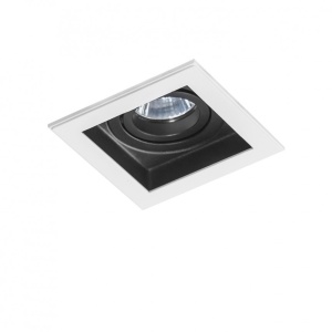 Spot incastrat tavan/plafon MINORKA alb/negru