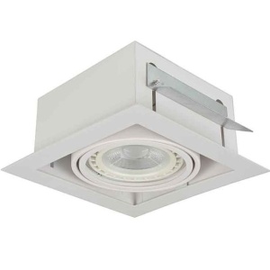 Spot incastrat tavan/plafon NOVA 1 alb 70665 universul-luminii.ro