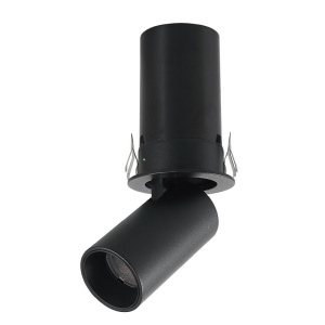 Spot LED 2700K incastrabil GARDA Mini 3,5cm negru