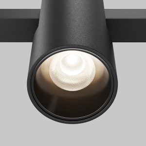 Spot LED, accesoriu pentru sina magnetica Exility, Alfa Smart negru 159805 universul-luminii.ro