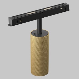 Spot LED, accesoriu pentru sina magnetica Exility, Artisan auriu mat 3000K 150915 universul-luminii.ro