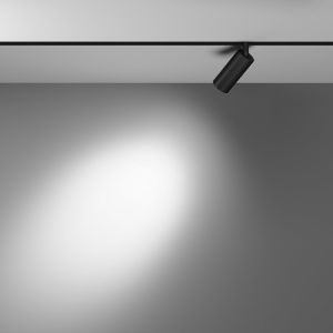 Spot LED, accesoriu pentru sina magnetica Exility, Focus LED negru 12W 3000K 131315 universul-luminii.ro