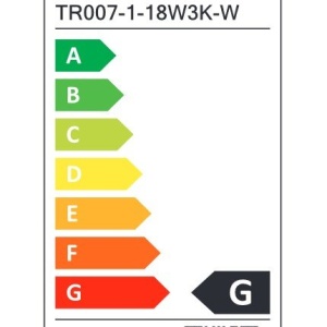 Spot LED, accesoriu pentru sinele monofazate Unity, Onda alb 18W 3000K - Img 8