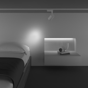 Spot LED, accesoriu pentru sinele monofazate Unity, Vuoro alb 10W 130665 universul-luminii.ro
