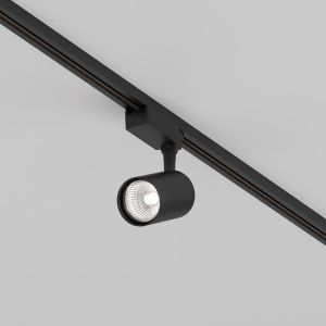 Spot LED, accesoriu pentru sinele monofazate Unity, Vuoro negru 10W 4000K - Img 1