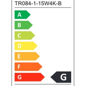 Spot LED, accesoriu pentru sinele monofazate Unity, Yin negru 4000K - Img 6