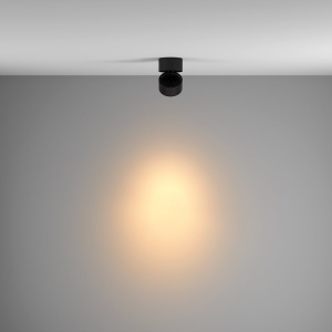 Spot LED aplicat ajustabil Yin negru - Img 6