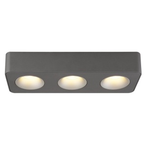Spot LED aplicat aluminiu gri HANGARAU 3 - Img 3