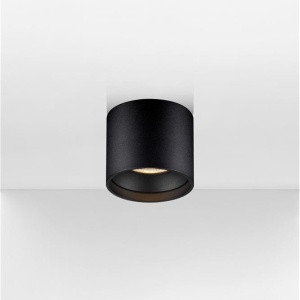 Spot LED aplicat diametru 11cm ANETO negru, NVL-9030772 - Img 4