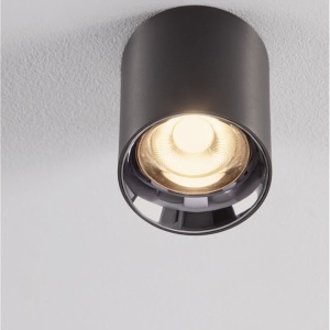 Spot LED aplicat diametru 7,2cm ANETO nickel negru, NVL-9695153 169865 universul-luminii.ro
