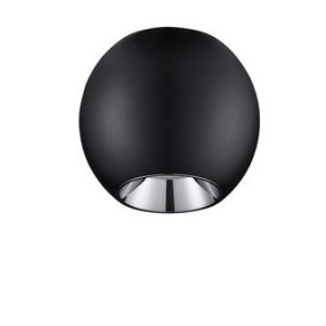 Spot LED aplicat diametru 8,5cm NANO negru, NVL-9052029 - Img 1