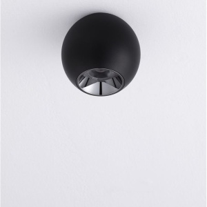 Spot LED aplicat diametru 8,5cm NANO negru, NVL-9052029 - Img 3