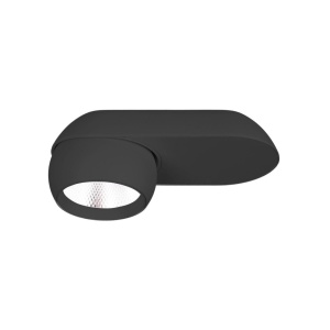 Spot LED Aplicat Directionabil Design Modern, Zeus 10w negru - Img 1