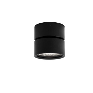 Spot LED aplicat directionabil diametru 8cm PULL negru, NVL-9030770 - Img 3