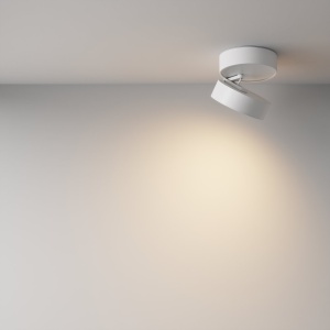 Spot LED aplicat directionabil Onda alb 3000K - Img 3