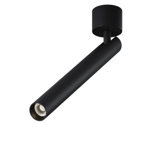 Spot LED aplicat directionabil stil minimalist Focus T negru